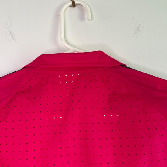 Adidas Running Response Jacket Women's Small Pink Athletic Mesh Breathable - Picture 13 of 16